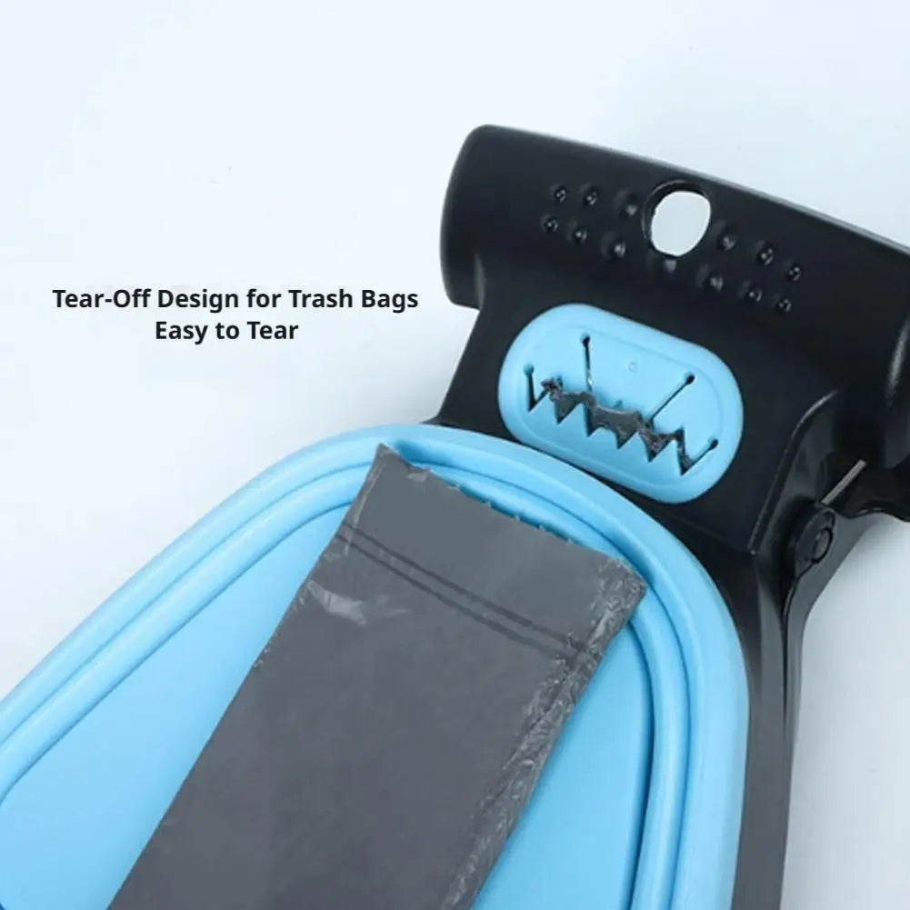 Foldable Portable Pet Poop Scooper – Hygienic One-Hand Waste Picker for Dogs